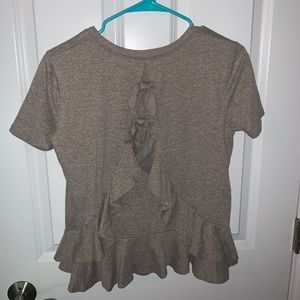 Altered state gray t-shirt blouse
